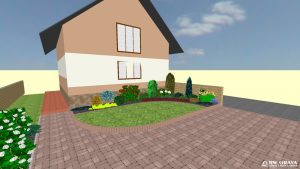 Realizácia záhrady Dolný Kubín - Projekt