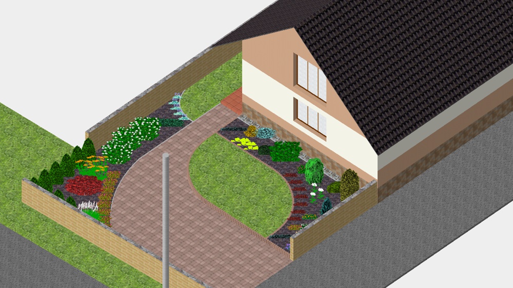 Realizácia záhrady Dolný Kubín - Projekt